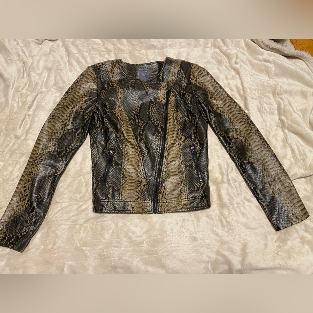 GUESS Snakeskin Patterned Women's Jacket